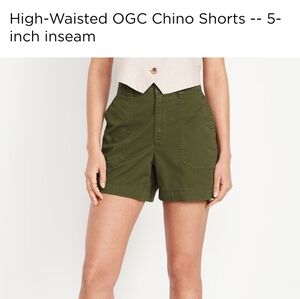 OG chino shorts- 3 pairs